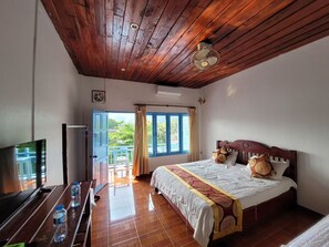 Classic-Doppelzimmer, Balkon, Stadtblick