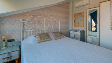 Deluxe Loft, Sea View | 2 bilik tidur, cadar Frette Itali, peralatan tempat tidur premium
