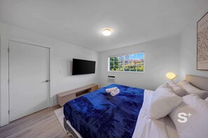 1 室のベッドルーム、アイロン / アイロン台、WiFi、ベッドシーツ