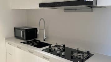 Apartamento, vistas a la ciudad | Cocina privada