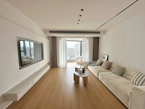 Apartment, City View | Living area - Zhome-Riverside Garden 2-Near the Bund (Shanghai)