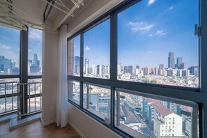 Departamento, vista a la ciudad | Terraza o patio