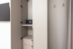 Luxury Room, 1 King Bed, Private Bathroom, City View | In-room safe, desk, laptop workspace, blackout curtains