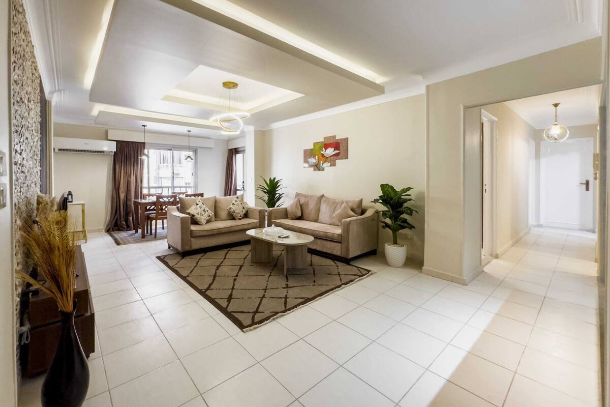 Basic Apartment | Living area | 55-inch Smart TV with satellite channels