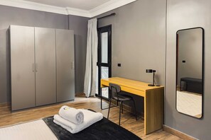 Apartamento básico | 2 dormitorios, tabla de planchar con plancha, ropa de cama