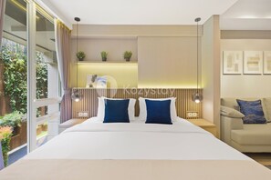 1 bedroom, iron/ironing board, free WiFi - Kinanti by Kozystay - Paskal (Bandung)