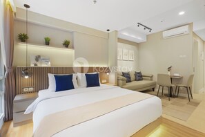 1 habitación, tabla de planchar con plancha y wifi gratis
