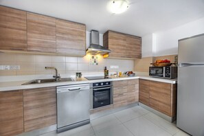 Apartment, 2 Bedrooms, Balcony, City View | Interior - Marathon Beach Apartment - Sea View, Shared Pool (Limassol)
