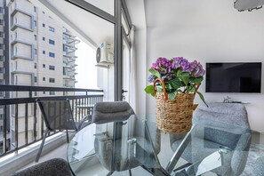 Apartment, 2 Bedrooms, Balcony, Ocean View | Balcony - Marathon Beach Apartment With Shared Pool (Limassol)