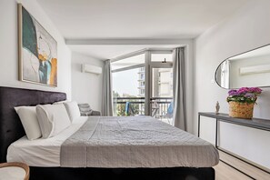 Apartment, 2 Bedrooms, Balcony, Ocean View | 2 bedrooms - Marathon Beach Apartment With Shared Pool (Limassol)