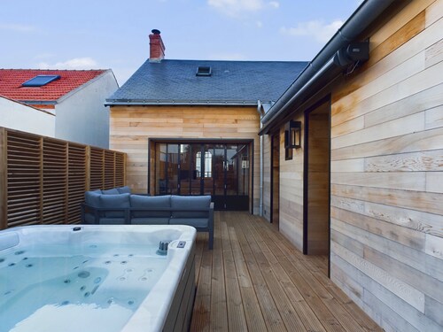 Maison Floréal cœur de St-Gilles pour 6 - Jacuzzi