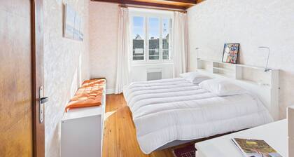 Vue mer pour 4 adultes et 4 enfants - Ăle Tudy