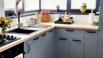 Oven, stovetop, dishwasher