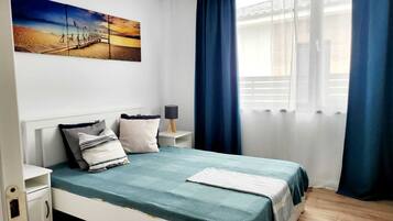 3 dormitorios, tabla de planchar con plancha, wifi y ropa de cama