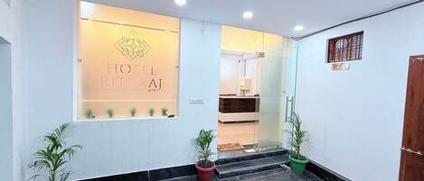 Façade de l’hébergement