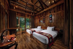 Luxury Twin Room, Balcony, Mountain View | Minibar, in-room safe, iron/ironing board, free WiFi - Asia Tropical Resort (Ba Thuoc)