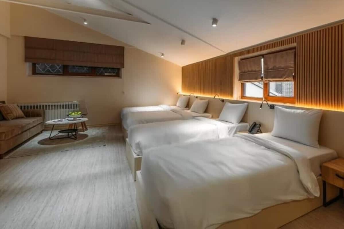 Blackout curtains, iron/ironing board, free WiFi