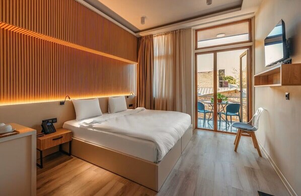 Standard Double or Twin Room, Balcony, City View | Blackout drapes, iron/ironing board, free WiFi - LAHORE TBILISI HOTEL (Tbilisi)