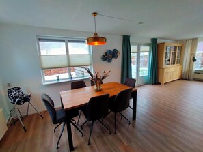 Dining - Family friendly vacation home in Schoonloo with lots of privacy (Schoonloo)