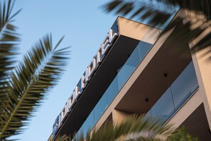 Façade de l’hébergement