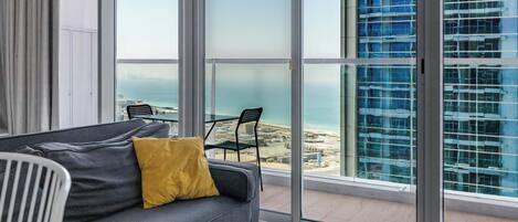 Family Apartment, Balcony, Sea View | Balcony view