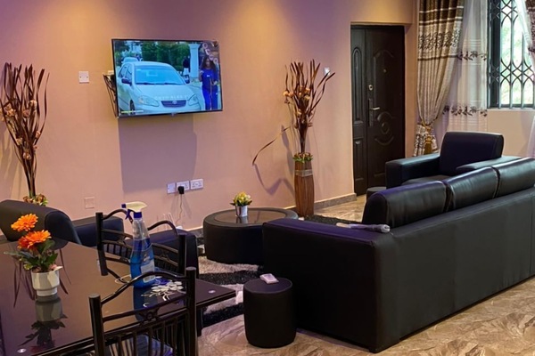 Deluxe Apartment, Balcony, Garden View | Living area | Flat-screen TV