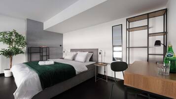 1 sovrum, strykjärn/strykbräda och wi-fi