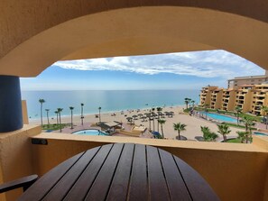Penthouse - 2 sovrum - havsutsikt - mot vattnet | Terrass/Patio