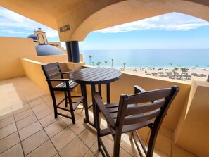 Penthouse, 3 Bedrooms, Ocean View, Beachfront | Terrace/patio - BeachBumCondos (Puerto Peñasco)