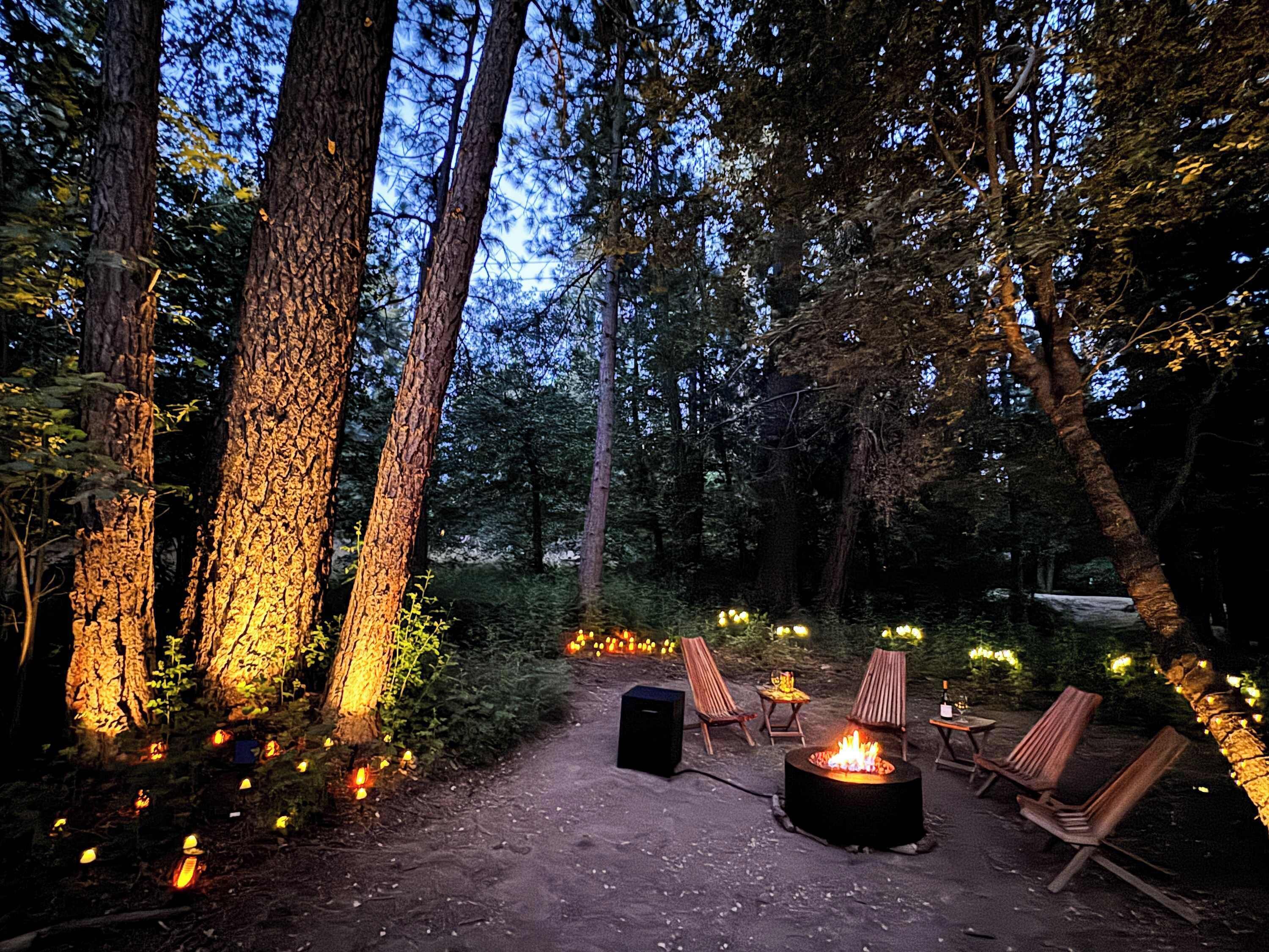 Overnattingsstedets uteområder