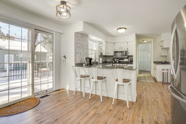 House (3 Bedrooms) | Interior - 1/2 Mi to Lake Geneva: Home w/ Game Room (Lake Geneva)