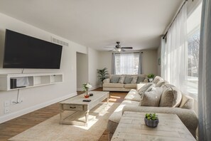 House (3 Bedrooms) | Front of property - 1/2 Mi to Lake Geneva: Home w/ Game Room (Lake Geneva)