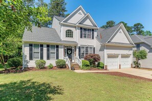House (4 Bedrooms) | Interior - Fire Pit + Pool Access: Quiet Holly Springs Home (Holly Springs)