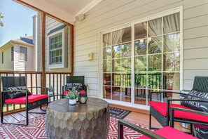 House (4 Bedrooms) | Interior - Fire Pit + Pool Access: Quiet Holly Springs Home (Holly Springs)