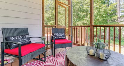 Fire Pit + Pool Access: Quiet Holly Springs Home