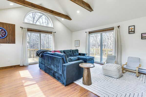 House (3 Bedrooms) | Interior - Pocono Mountain Family Home w/ Deck + Grill (Bushkill)