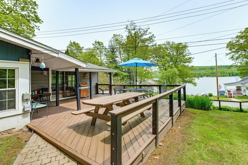 Lakefront Home w/ Private Dock in Alpine!