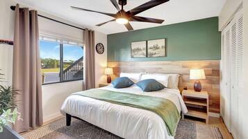 2 quartos, cofres nos quartos, ferros/tábuas de passar roupa, Wi-Fi