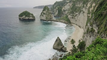 Beach nearby, white sand