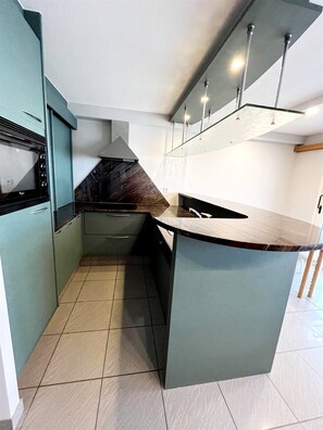 Apartment | Private kitchen - Apartment in Wenduine With Stunning Sea Views (De Haan)