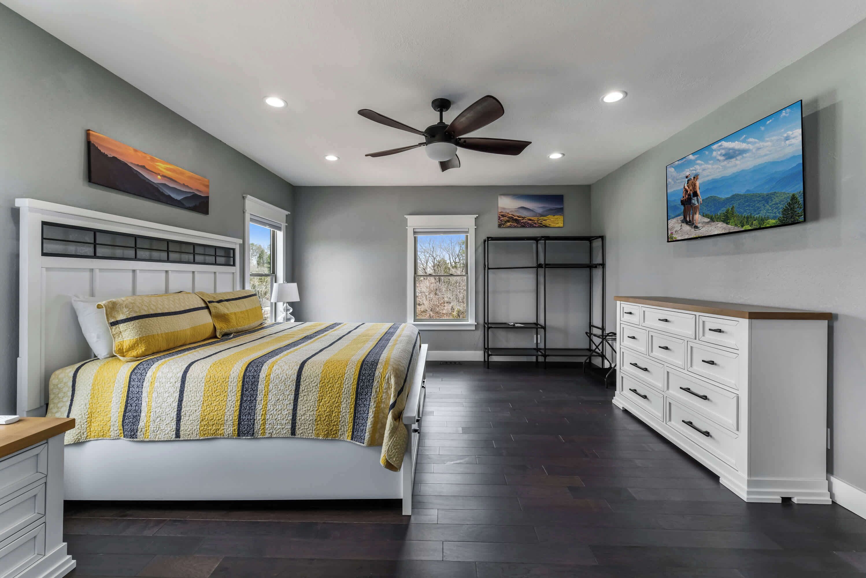 5 chambres, fer et planche à repasser, lit parapluie, Wi-Fi