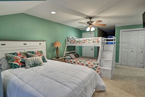 4 habitaciones, tabla de planchar con plancha y wifi gratis 