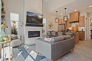 Smart TV, fireplace, offices
