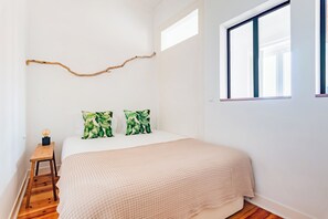 1 soverom, strykejern/-brett, wi-fi (inkludert) og sengetøy