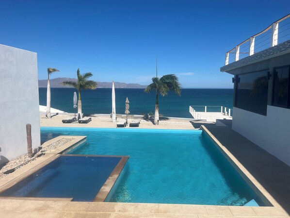 حمّام سباحة خارجي، حمّام سباحة مُدفَّأ