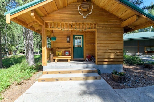Fishing Cabin in the Woods