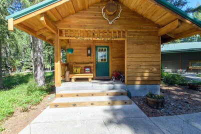 Fishing Cabin in the Woods