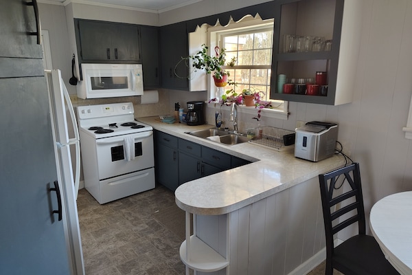 Microwave, oven, stovetop