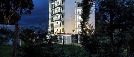 Façade de l’hébergement