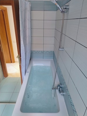 Shower, jetted tub, hair dryer, bidet - House of Vinyl Rome (Roma)